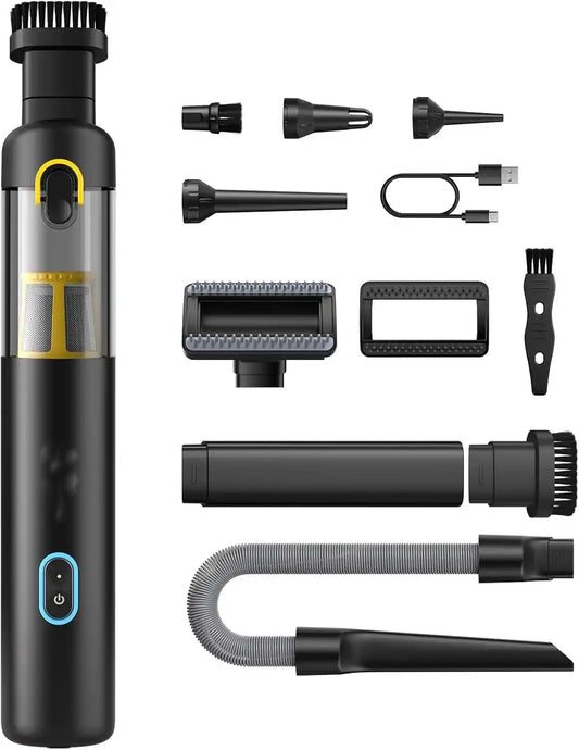 4-in-1 Car Vacuum – 19000PA Cordless Mini