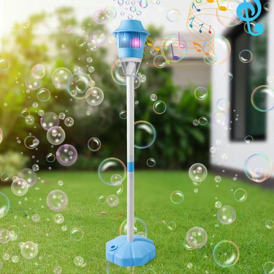 ✨Create a Backyard Wonderland: Automatic Music & Light Bubble Machine🥳