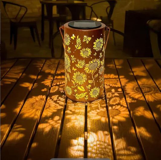 🌞Colorful Sunflower Glow Solar Garden Lantern（🔥Buy 1 get 1 free）